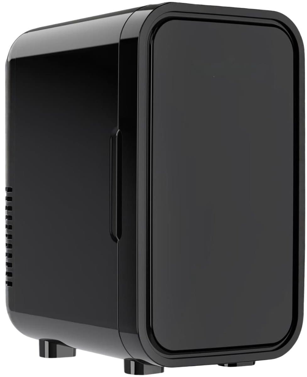 DnA® Mini Fridge - Mini koelkast 4L - Skincare & make-up fridge - Mini Koelkasten - Zwart - 17cm x 14cm x 27cm — afbeelding 1
