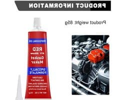 Dichtingen voor Motorvoertuigen, Hittebestendige en Oliebestendige O-ring, 2 Stuks, 85 g voor Betrouwbare Reparaties