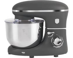 Keukenmachine - Multifunctioneel Apparaat - Voedselbereiding - Krachtige Motor - 6 Liter Kom - Antraciet