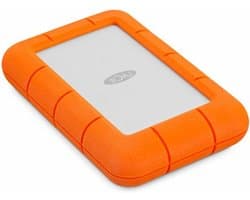 Externe Harde Schijf - Draagbare Opslag - Bestanden Opslaan - Schokbestendig Ontwerp - 2 TB - Oranje