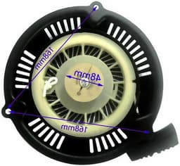Grasmaaier Starter - Terugslagstart Onderdeel - Motor Reparatie - Hoge Kwaliteit Vakmanschap - One Size - Niet gespecificeerd — thumbnail 1