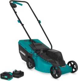 Grasmaaier - Accu maaier - Gazon Onderhoud - Borstelloze Motor - 32 cm - Groen — thumbnail 4