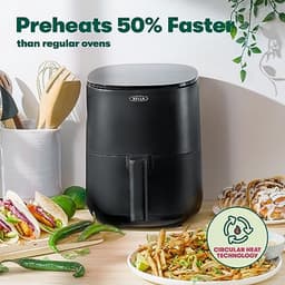 Touchscreen Airfryer 3 L - Mat Zwart — thumbnail 2