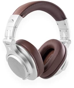 DJ koptelefoon draadloos - Vonyx HDX120WSN - Over ear koptelefoon - Headphones Bluetooth - Aluminium — thumbnail 1
