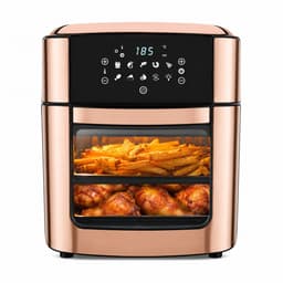 Airfryer Oven – 16Liter – Heteluchtfriteuse – 1800W – 8 Programma’s – PFAS-vrij – Inclusief Accessoires – Royal Swiss® — thumbnail 1
