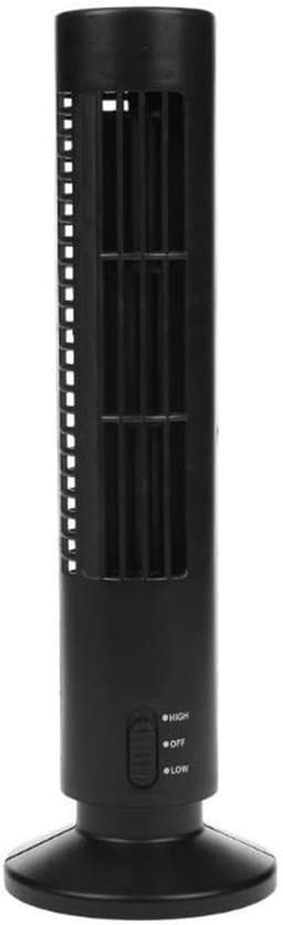 Allecto - Draagbare Luchtkoeler - Mini Koeltorenventilator - Stille werking - Zwart - Persoonlijke koeling - USB desktop airconditioner - Geschikt ... — thumbnail 1