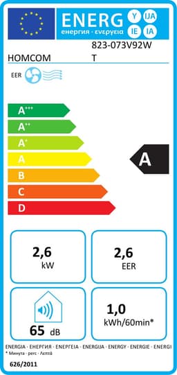 4-in-1 Mobiele Airco - Draagbare Airconditioner - 4-in-1 Koelen, Ontvochtiger, Ventilator & Slaapstand - 9000 BTU - voor 15-28 m² - met Afstandsbediening, Wasbaar Filter, LED-display & 24-uurs Timer - Wit — thumbnail 2