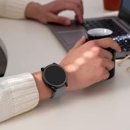 Pack van 3 Beschermhoezen voor Samsung Galaxy Watch 4 en 5 - Ultra Dunne TPU Volledige Bescherming met Beschermfolie - Zwart — thumbnail 6
