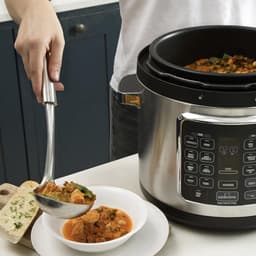 YOR® Multicooker - Multicookers - Zilver/Zwart - ‎34cm x 34cm x 31cm — thumbnail 5