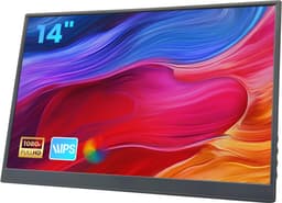 HDeye 14" Draagbare Monitor – 100% sRGB, 1920x1200 IPS, 400cd/m², Dual USB-C, Ultra-Slim 0,56kg – Voor Laptop & Telefoon — thumbnail 10