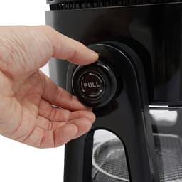 Heteluchtfriteuse - Airfryer Frituur - Gezond Bakken - Doorzichtige Mand - 45 Liter - Zwart — thumbnail 3