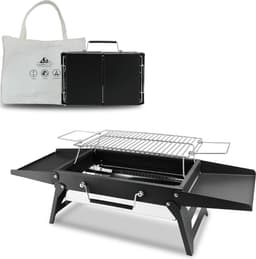 Florixa® Tafel Bbq Houtskool - Weber Bbq -Boretti Bbq - Houtskool - Zwart - 23cm x 35cm x 8cm — thumbnail 1