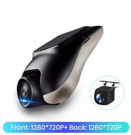 Mosh Stories Dashcam Voor en Achter – Dual Auto Camera met HD Opname - Nachtzicht en Loop Recording - Compacte Auto DVR - 64 GB — thumbnail 1