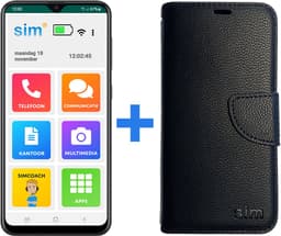 SimPhone senioren smartphone inclusief beschermhoes en hulp bij gebruik — thumbnail 2