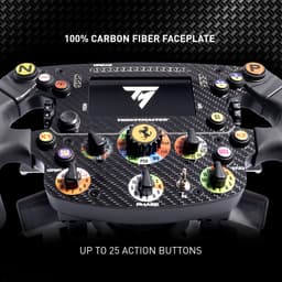 Thrustmaster T598 Direct Drive Sim Racing Bundle (PS5 / PS4 / PC) – T598 Servo Base (5Nm/10Nm Peak) + Ferrari SF1000 Formule Stuurwiel + Raceline Pedals III – Next-Gen Direct Axial Drive Racestuur Set — thumbnail 3