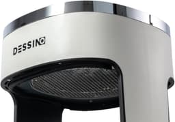 Digitale Airfryer - Hete Lucht Oven - Gezond Frituren - Glazen Mand 360 Graden - 4.2 Liter - Wit — thumbnail 3