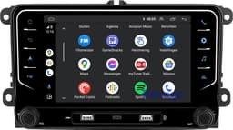 CarPlay autoradio geschikt voor Volkswagen Polo | 2009 t/m 2013 | Android 13 | Draadloos Apple CarPlay & Android Auto | 2GB + 32GB | Denago DNG-3819-P | 2025 model | 2009 2010 2011 2012 2013 | Bluetooth & Wifi — thumbnail 3