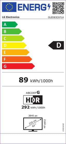 LG C6 OLED83C67LA - 83 inch - 4K OLED - 2026 — thumbnail 2