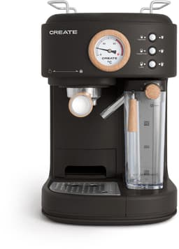 CREATE - Pack THERA RETRO PRO Halfautomatische espressomachine + MILL PRO Koffie- en kruidenmolen - Zwart — thumbnail 5