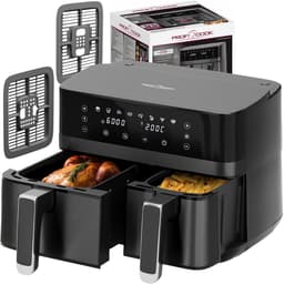 ProfiCook FR 1295 H -Dubbele Heteluchtfriteuse - 9 Liter (1x5.5L +1x 3.5L) — thumbnail 3