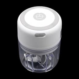 Elektrische voedselhakker 250ML Mini draadloze draagbare vleesmolen USB-oplaadbare knoflookhakker keukenmachine voor groenten/noten/fruit/vlees/enz. — thumbnail 5