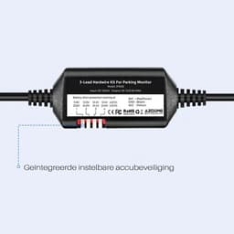 AZDOME JYX05 USB-C Permanente Voeding 3-Draads voor 24-uurs Parkeermodus — thumbnail 3