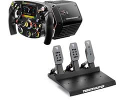 Thrustmaster T818 Black Edition + SF25 + Raceline Pedals III LC – Direct Drive Sim Racing Set - PC