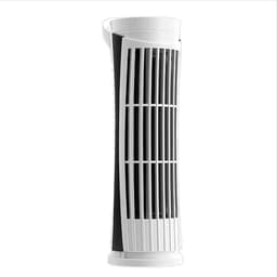 Kleine torenventilator - Draagbare ventilator - Persoonlijke verkoeling - Stille werking - 26 x 7.5 cm - Wit — thumbnail 1