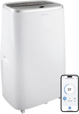 Evolar Mobiele Smart Airco - 18000 BTU - Koelen & Verwarmen - WiFi - App & Afstandsbediening - Airconditioner - met Afvoerslang - Slaapkamer, Woonkamer, Kantoor - EVO-18000CHW — thumbnail 1