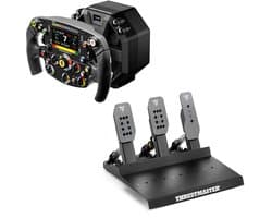 Thrustmaster T598 Servo Base + SF25 + Raceline Pedals III LC Bundle – Direct Drive Sim Racing Set - PC - PS4 - PS5