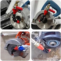 Stofverwijderaar - Sproeisysteem - Stofvrij Werken - Hittebestendig Plastic - 1 Stuk - Zwart — thumbnail 1