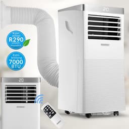 Mobiele Airco - Klimaatregelaar - Ruimte Koelen - 4in1 Functionaliteit - 7000 BTU - Wit — thumbnail 4