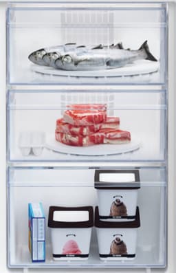 Beko BCSA285K4SN1-1 inbouw koel /vries combinate 54 cm Wit + 3 Jaar Gratis Extra Garantie — thumbnail 4