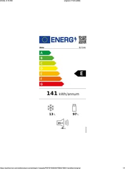 Beko B1754N-1 Tafelmodel koelkast Inbouw + 3 Jaar Gratis Extra Garantie — thumbnail 3