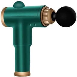 Mini Massage Gun - Spierontspanning Apparaat - Spierherstel Na Sport - 6 Intensiteitsstanden - 4 Opzetstukken - Groen — thumbnail 1