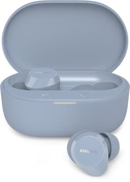 PHILIPS TAT1300LB - True Wireless Oordopjes - Bluetooth 6.0 - Tot 24 Uur Batterijduur - IPX4 Waterbestendig - Licht blauw / Violet — thumbnail 2