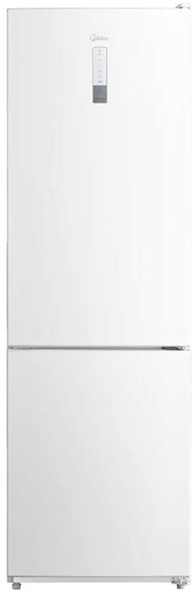Midea MDRB424FGE01OE - Koel- en vriescombinatie - Vrijstaand - Wit - No Frost - 42 dB - E label - 235 kWh/jaar - Multi air flow - LED-verlichting - Dubbel koelsysteem — afbeelding 1