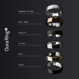 Oura Ring 5 Maat 8 Zwart — thumbnail 3