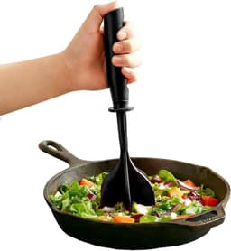 Vlees Hakker - Keuken Gadget - Maaltijd Bereiden - 6 Gebogen Bladen - 268 cm - Zwart — thumbnail 1