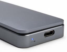 Externe SSD - Opslagstation M.2 - Snelle Data Transfer - Aluminium Behuizing - 2TB - Grijs — thumbnail 4