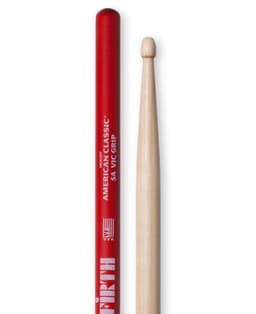 Vic Firth 5AVG - Paar drumstokken met anti-slip grip, hickory — thumbnail 4