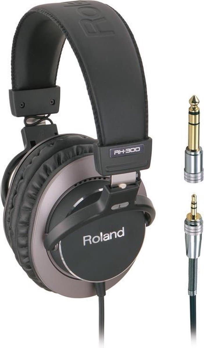 Roland RH-300 - Hoofdtelefoon - zwart — afbeelding 1
