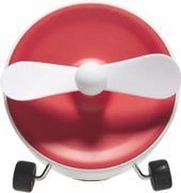 PouT Ears 1 Speaker Ventilator – Bluetooth Speaker met Ventilator – Rood/Wit — thumbnail 1