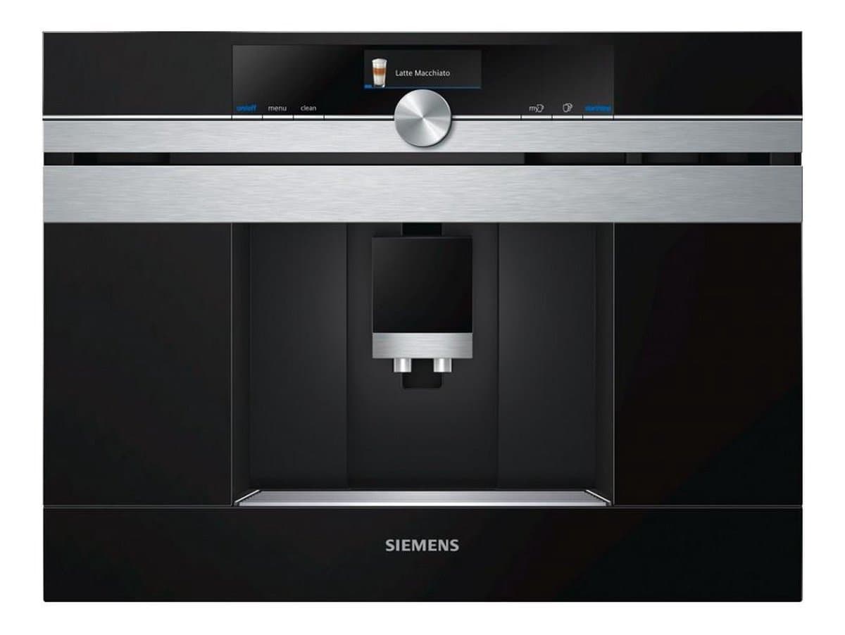 Siemens CT636LES6 iQ700 - Inbouw espresso volautomaat - HomeConnect - WiFi — afbeelding 1