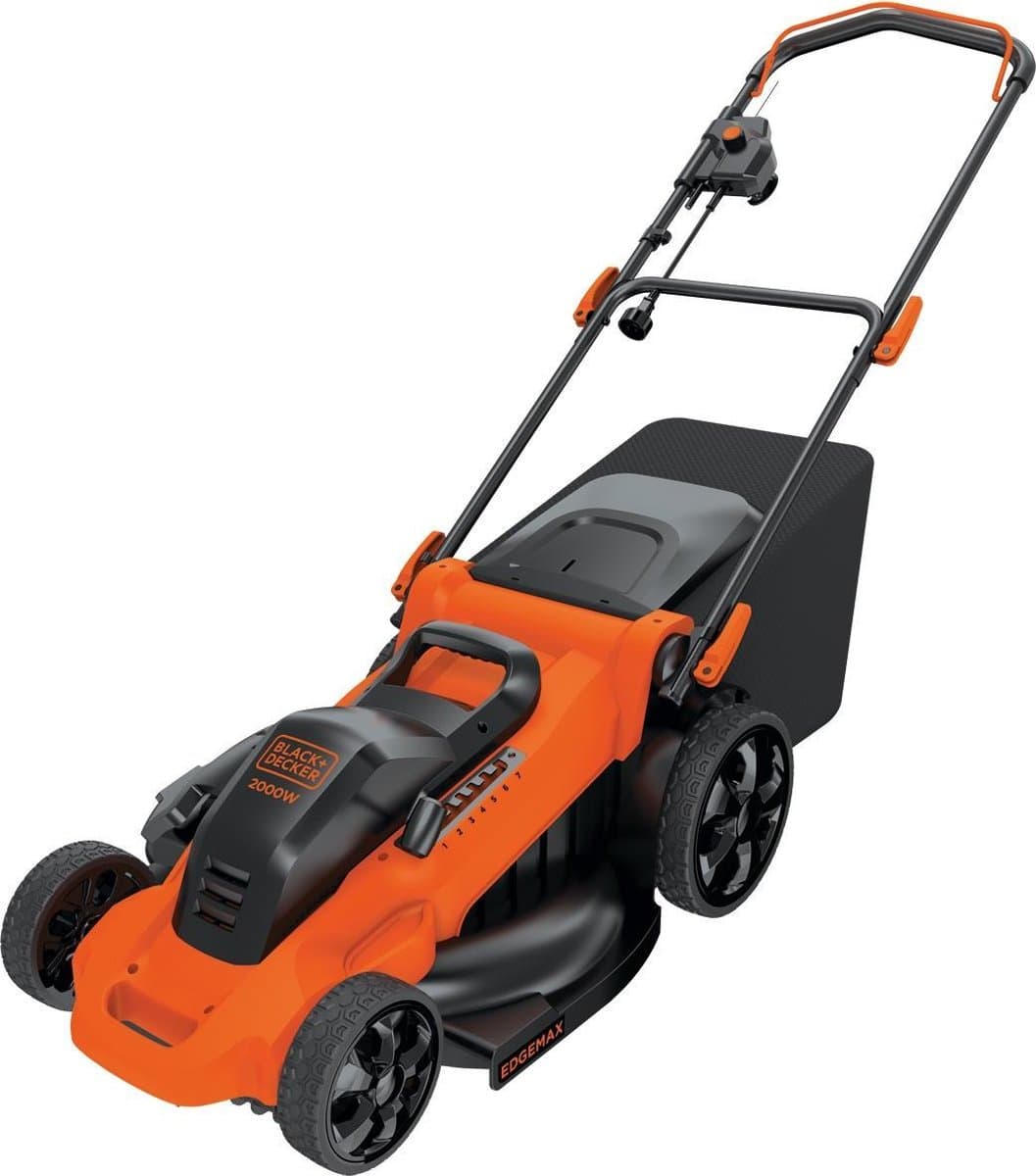 BLACK+DECKER 2000W Grasmaaier 48cm geschikt tot 600m² - LM2000-QS — afbeelding 1