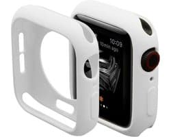 KELERINO. Case geschikt voor Apple Watch 42mm - Bescherm hoesje - Wit