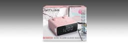 Muse M-17CPK - Digitale wekkerradio met groot display, roze — thumbnail 2