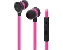 iLuv Neon Glow mobiele hoofdtelefoon Stereofonisch In-ear Roze Bedraad