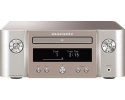 Marantz - MCR612 - HiFi Systeem met DAB+ radio, CD-Speler, HEOS® Built-In, Bluetooth en 4 Digitale Ingangen - Zilver/Goud