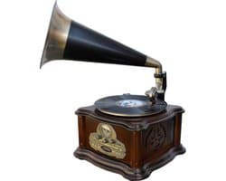 Soundmaster NR917 - Nostalgisch muziekcenter met grammofoon